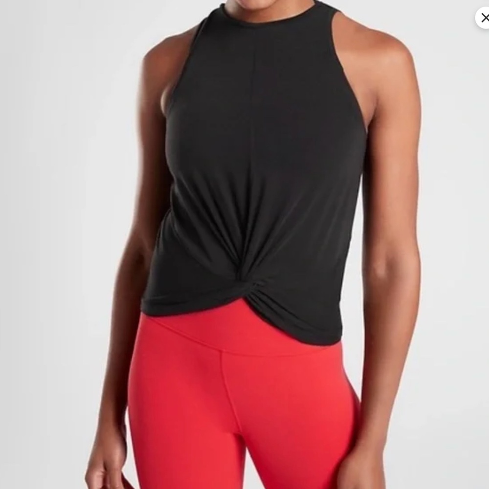Athleta Essence Twist Tank Black